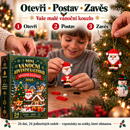 BILLHOL® 💍Adventní kalendář – 24 kouzelných vánočních překvapení | Limitovaná edice 2026