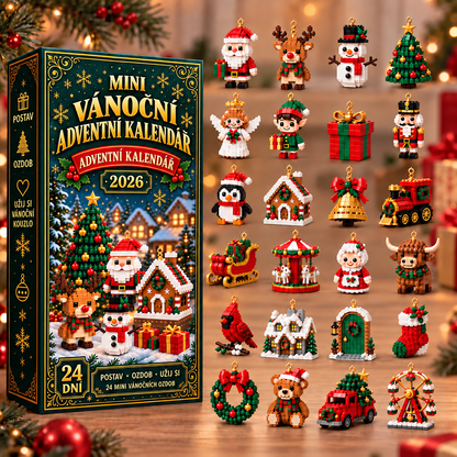 BILLHOL® 💍Adventní kalendář – 24 kouzelných vánočních překvapení | Limitovaná edice 2026