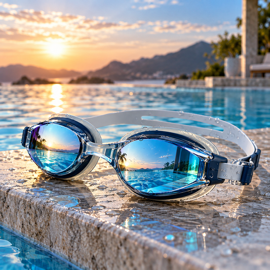 Mirrored Swim Goggles