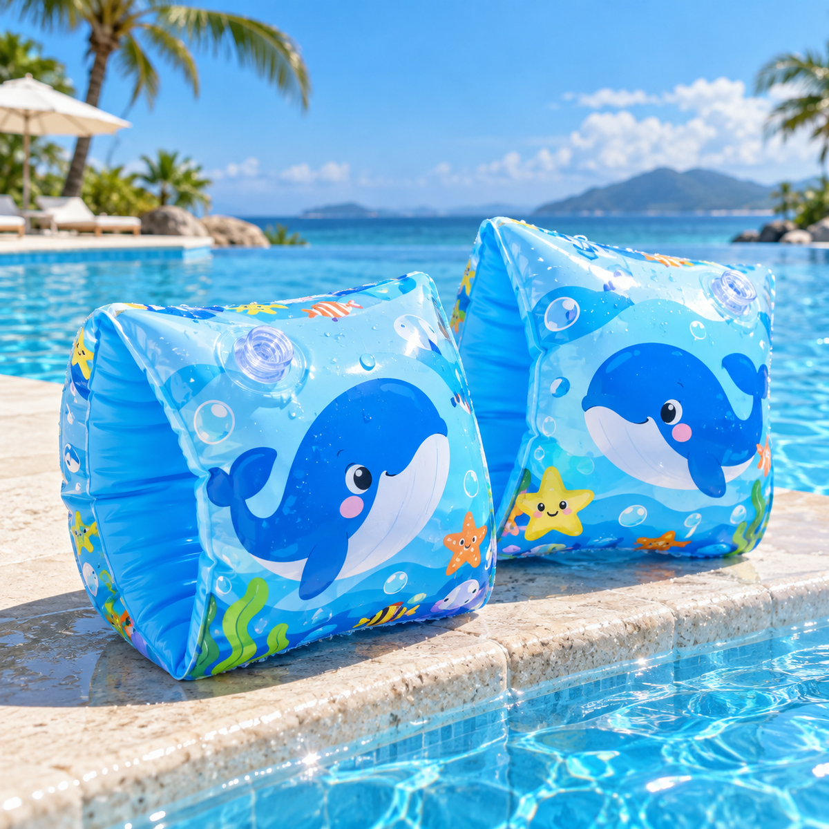 Kids Inflatable Swim Arm Floaties